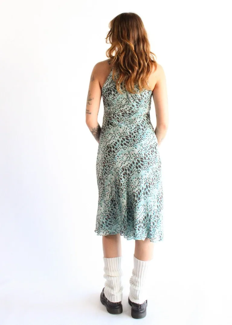 Vintage Silk Dress D0027