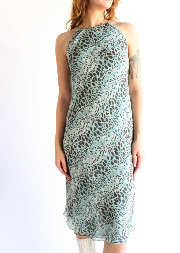 Vintage Silk Dress D0027