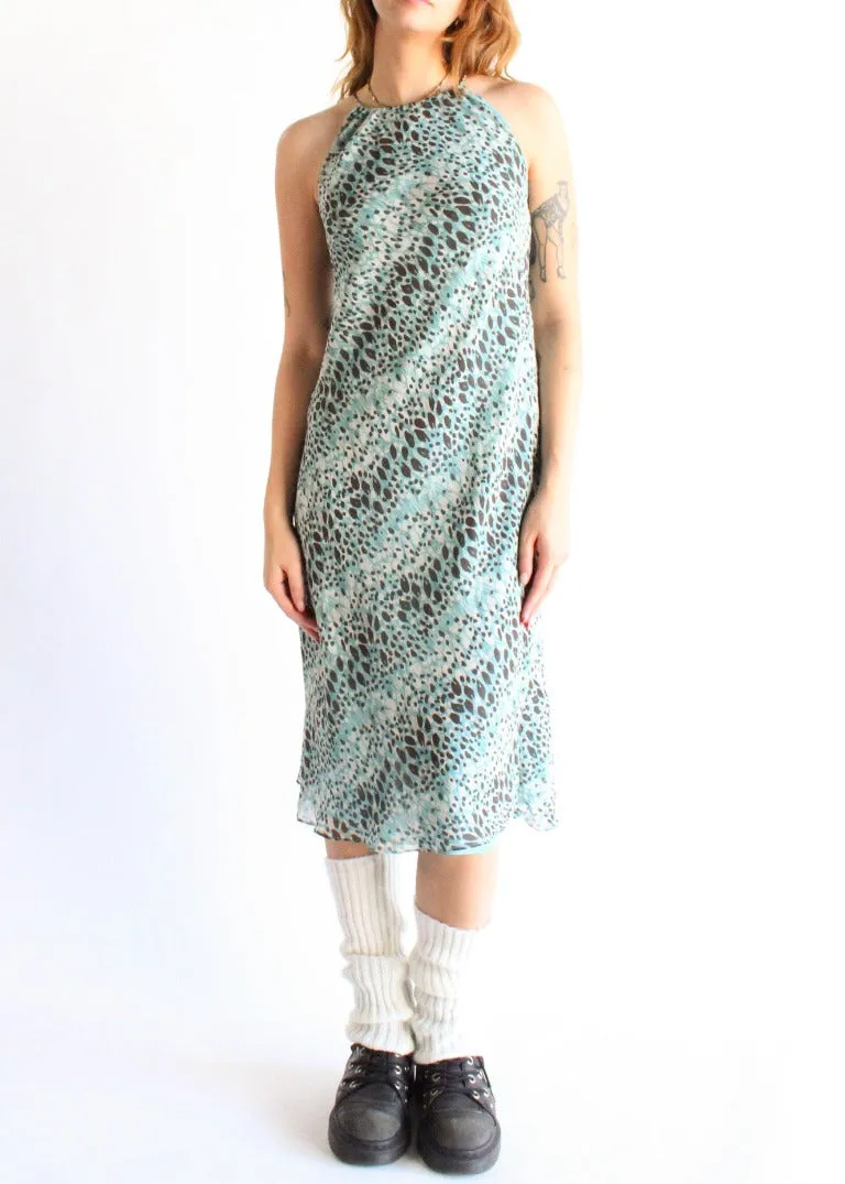 Vintage Silk Dress D0027
