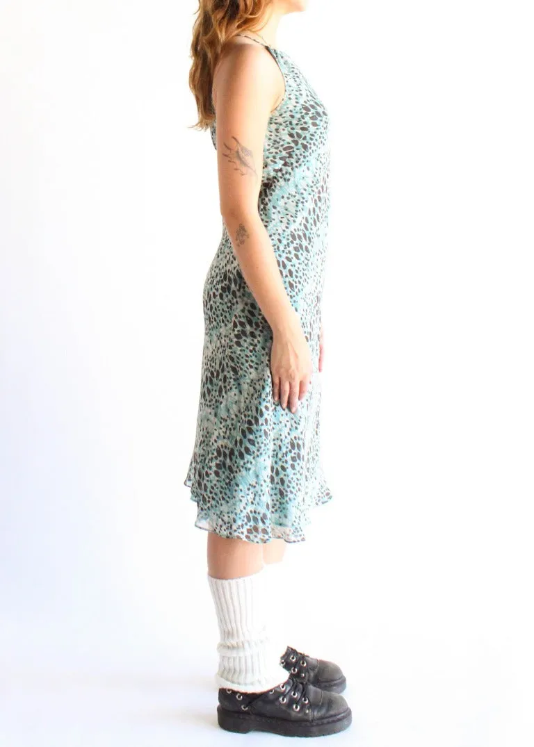Vintage Silk Dress D0027